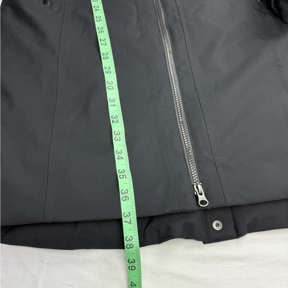 Eddie Bauer Women's Black Down Parka Ski Jacket‎ with Fur Hood NEW - Picture 8 of 9